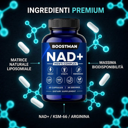 Boostman NAD+ Liposomale - Boost man
